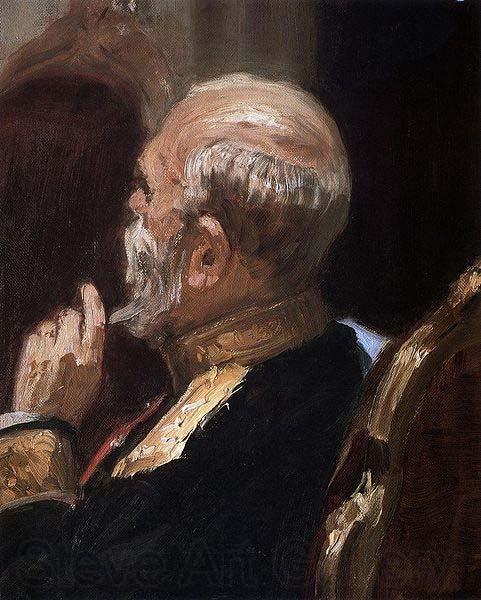 Ilya Yefimovich Repin Obruchev France oil painting art